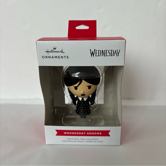 Hallmark Ornaments Wednesday Addams from The Addams Family - Picture 1 of 2